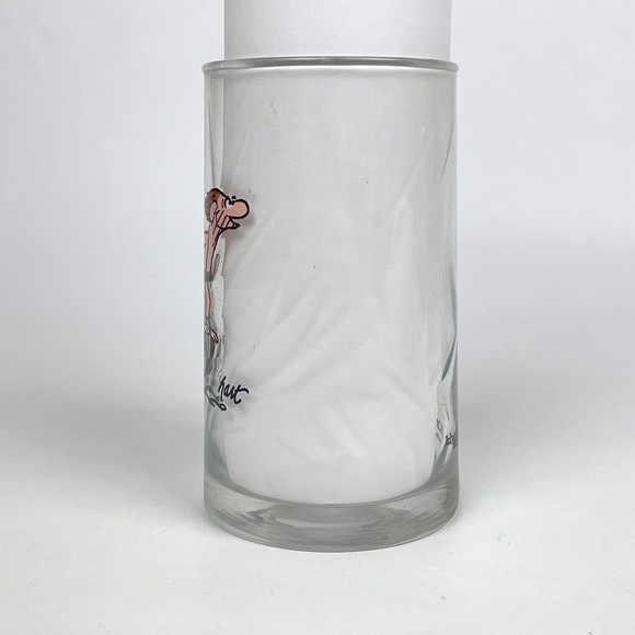 VTG 1981 Arby's B.C. Ice Age Collector Series Caveman THOR Glass Cup Premium - Picture 4 of 8